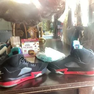 Jordan | Shoes | Im Selling Jordan 5s Black Red And Purple  display picture 3